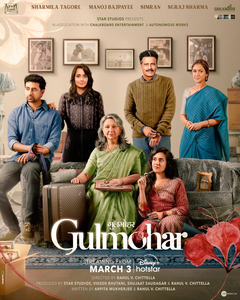 DOWNLOAD Gulmohar (2023) [Indian Movie]