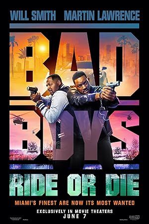 Bad Boys: Ride or Die 2024 Movie Poster