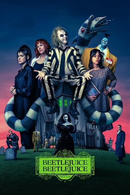 Beetlejuice Beetlejuice 2024 Movie Poster