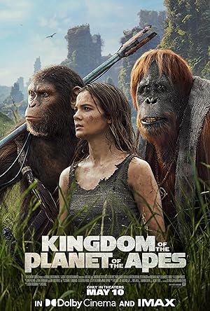 Kingdom of the Planet of the Apes 2024 Movie Poster