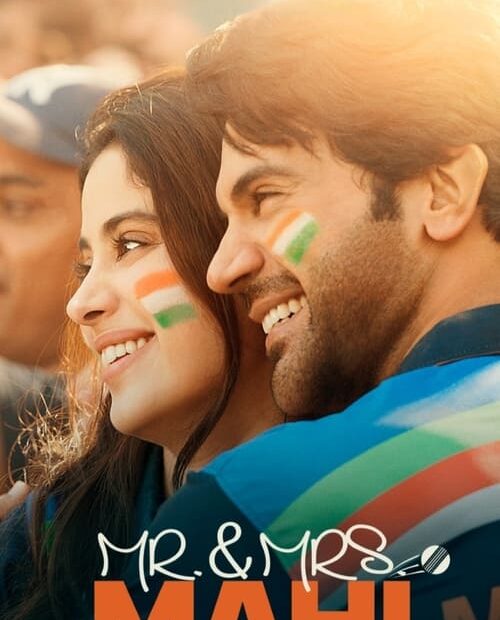 Mr. & Mrs. Mahi 2024 Movie Poster