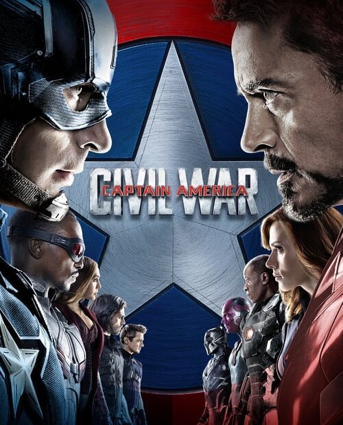 Captain America: Civil War 2016 Movie Poster