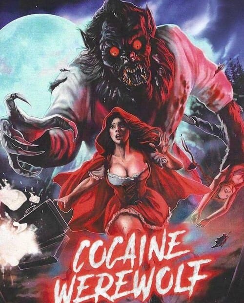 Cocaine Werewolf 2024 Movie Poster