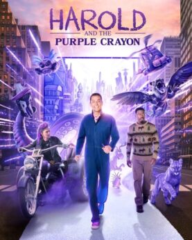 Harold and the Purple Crayon 2024 Movie Poster