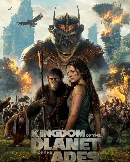 Kingdom of the Planet of the Apes 2024 Movie Poster