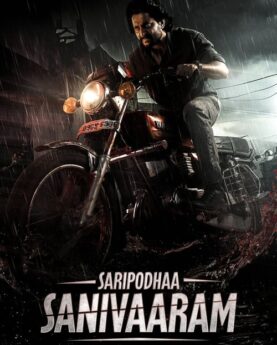 Saripodhaa Sanivaaram 2024 Movie Poster