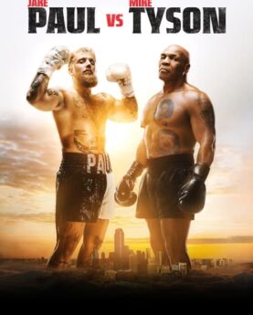 Jake Paul vs. Mike Tyson 2024 Movie Poster