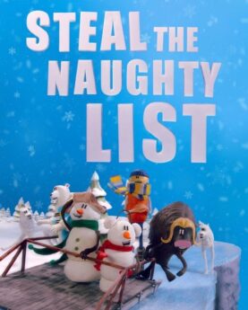 Steal the Naughty List 2024 Movie Poster